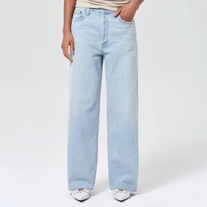 Agolde low slung baggy jeans spark